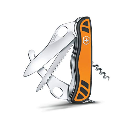 Victorinox Navaja Hunter XT, Negro/Naranja