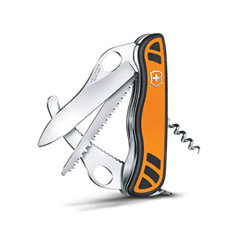 Victorinox Navaja Hunter XT, Negro/Naranja