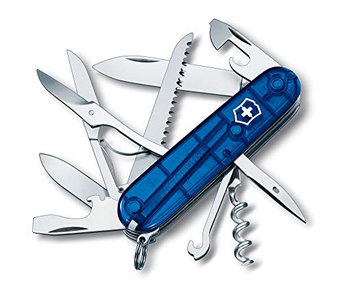 Victorinox Offiziermesser Navaja, Acero Inoxidable, Azul, Talla Única, 8