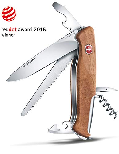 Victorinox V09561.63 Navaja Grande Ranger Wood 55, marrón, L