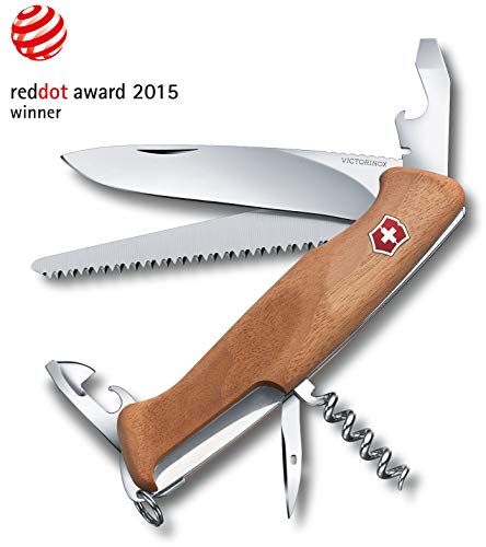 Victorinox V09561.63 Navaja Grande Ranger Wood 55, marrón, L