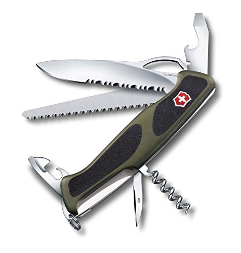 Victorinox V09563.MWC4 Navaja Grande Ranger Grip 179, Verde, L