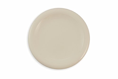 Villa d 'Este Home Tivoli Horeca Juego de Platos Llanos, Porcelana Durable, Blanco, 6 Unidad