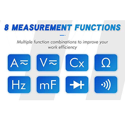 VISLONE ET828 Multímetro de osciloscopio digital gráfico inteligente de alta definición 2 en 1 con pantalla a color de 2,4 pulgadas Ancho de banda de 1MHz Velocidad de muestreo de 2.5Msps