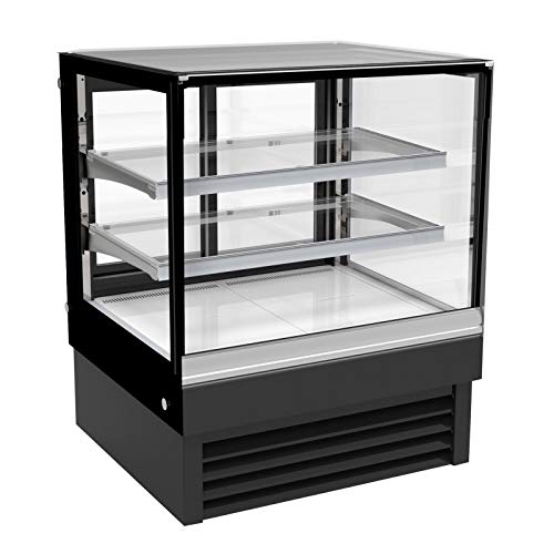 Vitrina refrigerada de 4 caras con cristal – De 900 a 2000 mm – Combisteel – 900 mm