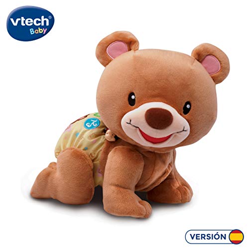 VTech - Osito gateos electrónico interactivo, color marrón (3480-181122)