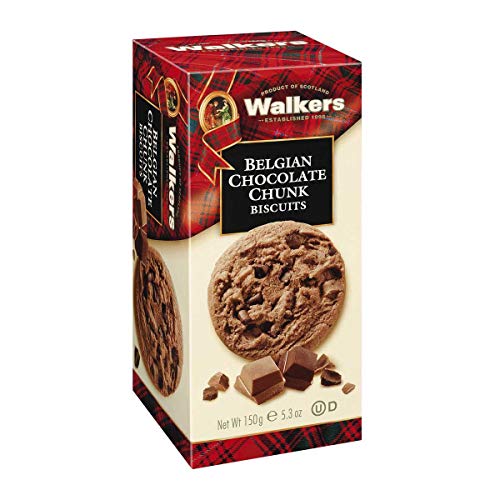 Walkers - Galletas Con Trozos De Chocolate Belga 150 g