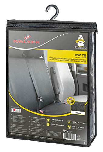 Walser 11520 Fundas de asiento doble banco delantero