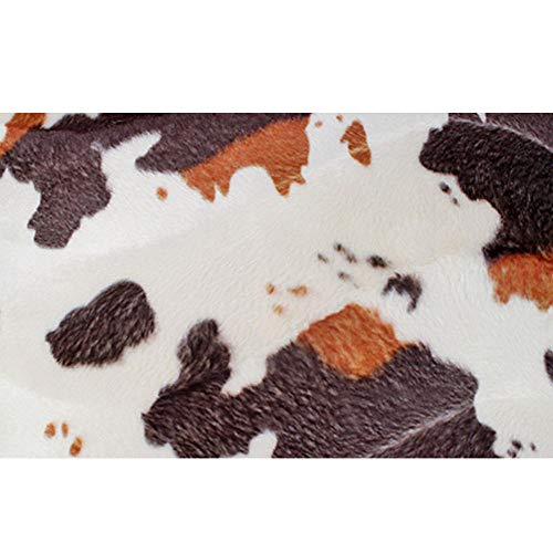 WANGLUYAO Funda de Almohada Corta de Felpa con Estampado de Leopardo Funda de cojín de sofá Cuadrado Funda de Almohada para decoración del hogar, 60x60 cm, Paquete de 2-re