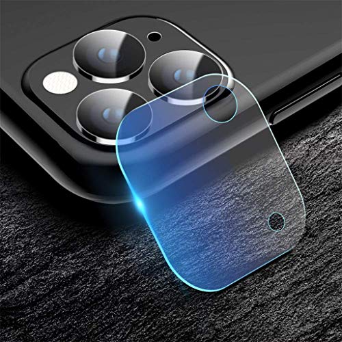 WARMWORD Lente de la cámara Trasera Fibra de Vidrio Protector de película de Pantalla para iPhone 11 Pro / 11 Pro MAX Accesorios movil Película templada Duradera (Transparente, Contiene: 5pc)