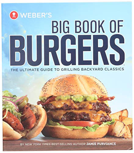 Weber Libro de cocinero de libro de hamburguesas de Thetephen Products 9553