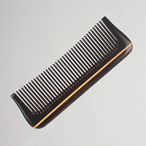 WeeLion Peine para el Cabello de Hombres y Mujeres, diseño Moderno Hecho a Mano con Costuras de ébano, Peine de Masaje - Regalo del Día de la Madre