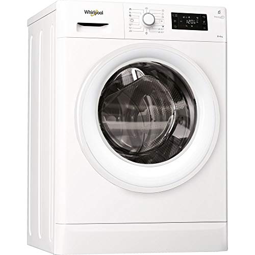 Whirlpool FWDG86148W EU lavadora Carga frontal Independiente Blanco A - Lavadora-secadora (Carga frontal, Independiente, Blanco, Izquierda, Botones, Giratorio, LED)