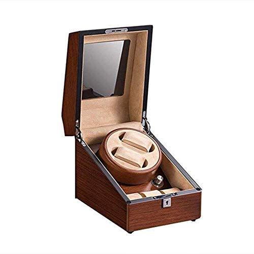 Wihy Retro de Madera 2 + 3 Shaker Reloj mecánico de Cuerda automática con la Cerradura Caja sólida de Madera Sway Antimagnético Tabla Caja de Reloj Relojes mecánicos swayer Tabla Coctel