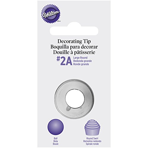 Wilton Boquilla de Decoración, Acero Inoxidable, Metal, 1 cm