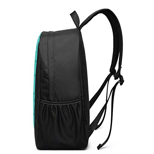 WLQP Huevos escalfados y Tocino Mochila para computadora portátil de 17 Pulgadas Mochila básica para computadora para Mujeres y Hombres