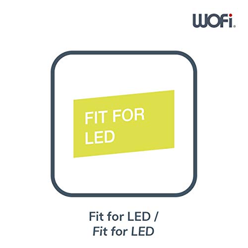 Wofi Futura - Lámpara de techo, color níquel