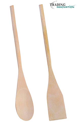 Wok Antiadherente Con / Malla Cesta, Tapa de Cristal, Cucharas de Madera - 24 x 9cm, Sofreír de Cocina Pan 3 Pzas Juego de Ollas