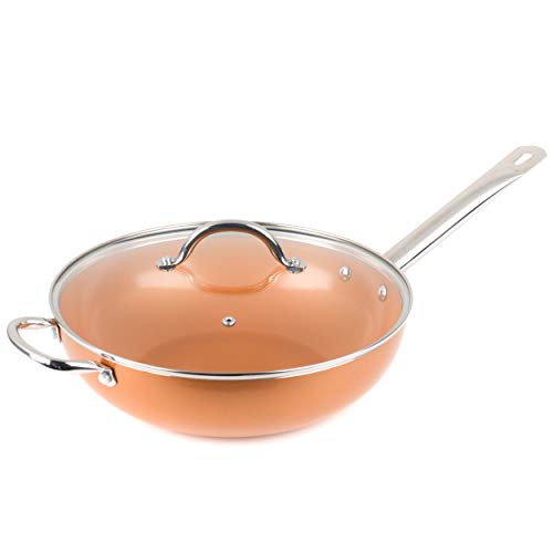 Wok antiadherente de cobre de 28 cm Salter® BW07078