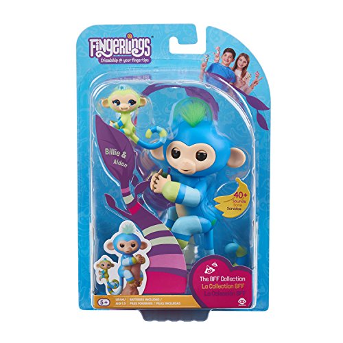 Wowwee Billie y Aiden Mascota Interactiva, Color Azul (3541)