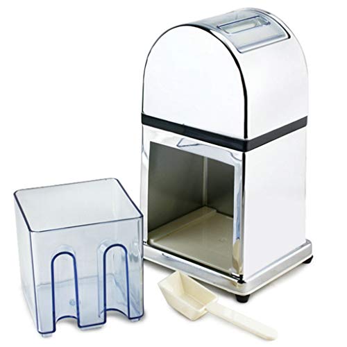 WYLZLIY-Home Cubo de Hielo Trituradora Mano Afeitado Máquina de Hielo Smoothie de la máquina de la Mano Granular la trituradora de Hielo de aleación de estaño for la Barra casera Cocina