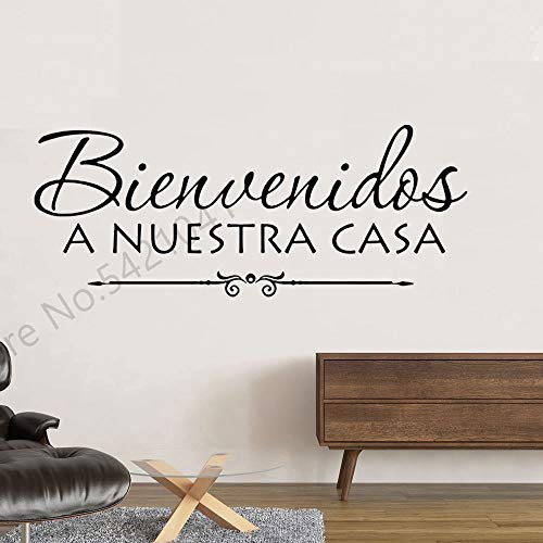 wZUN España Pegatinas de Pared decoración del hogar calcomanías de Arte de Pared Papel Tapiz extraíble decoración de la casa calcomanías de Vinilo 58X28 cm