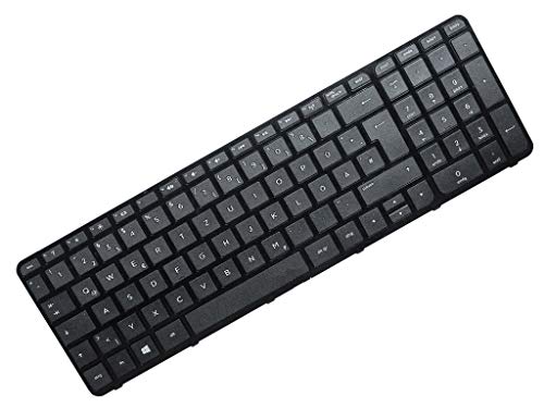 X-Comp - Teclado con marco para HP Pavilion 17-E 17-E000 17-Exxx 17-e100 17-e120 17-e130 17-e140 17z-e00 17z-e000 Serie