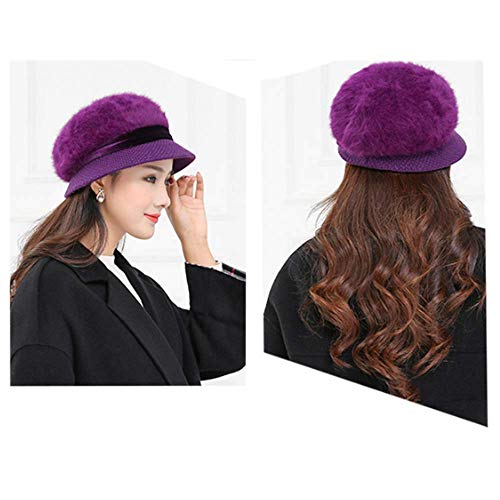 XIAXIACP Sombrero De Mujer Sombrero De Pescador De Otoño E Invierno Gorro De Madre Caldera De Anciano Al Aire Libre,B