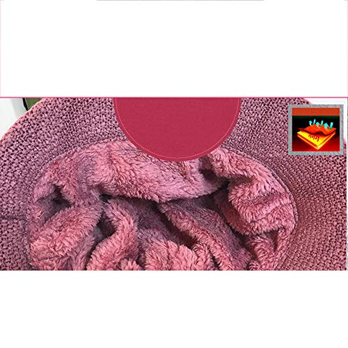 XIAXIACP Sombrero De Mujer Sombrero De Pescador De Otoño E Invierno Gorro De Madre Caldera De Anciano Al Aire Libre,B