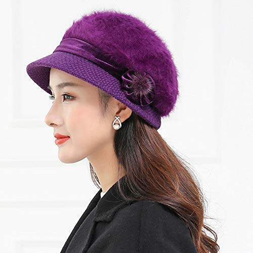 XIAXIACP Sombrero De Mujer Sombrero De Pescador De Otoño E Invierno Gorro De Madre Caldera De Anciano Al Aire Libre,B