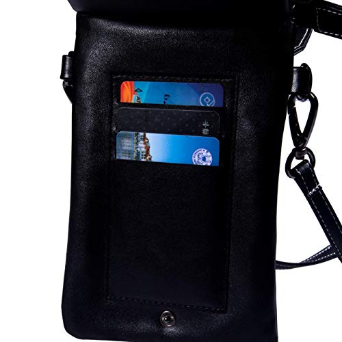 Xingruyun Bolso Bandolera para Celular Pequeño pared de ladrillo cuadrado Mini Billetera Multifunción Monedero Puede Caber Gafas de sol Teléfono móvil 19x12x2cm