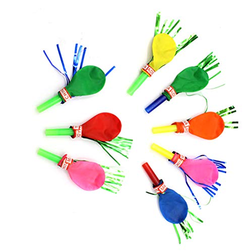 YeahiBaby 30 Piezas Silbatos de Soplado Múltiples Ideal para Piñata Juguetes Rellenos Bolsas de Fiesta Cumpleaños (Color al Azar)