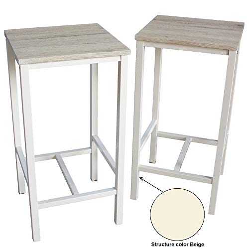 YELLOO Mod. Brasil Set de 2 taburetes Muebles Sillas Design Bar Cocina