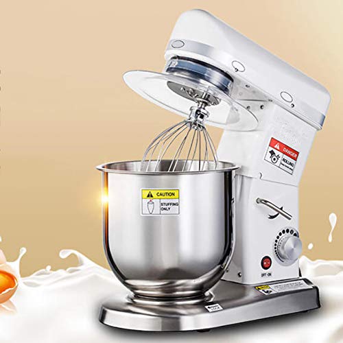 YGTMV 500W Batidora Amasadora Reposteria,con Gran Capacidad De Acero Inoxidable Bowl,3 Velocidad Batidora De Pie,5 L-10 L Fresca Máquina Leche,Masa Mezclador,para Los Hogares Comercial,5L