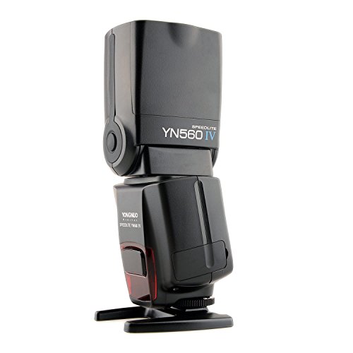 Yongnuo YN560 IV YN-560IV Speedlite Speedlight Flash con zapata para Canon Nikon Pentax Olympus Fujifilm Panasonic Digital Cameras