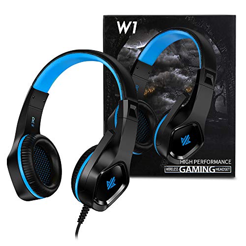 zedela Auriculares Gaming para PS4, Versión Mejorada de Cascos ultralivianos,Gaming Headset Estéreo (con micrófono y cancelación de Ruido),para PC/Xbox One/Tableta/Teléfono Móvil/Nintendo Switch