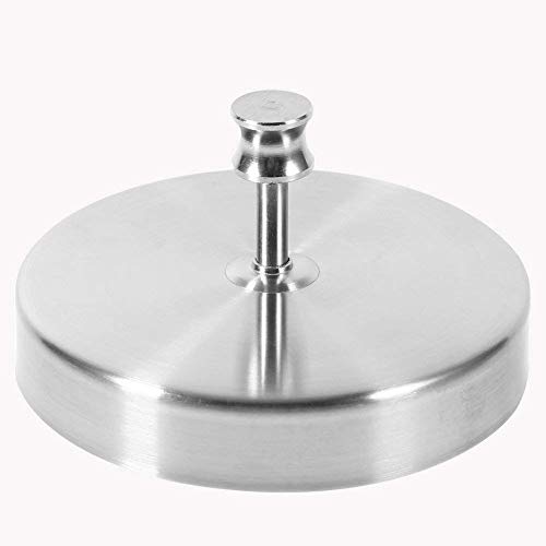 Zerodis Hamburguesa Rellena de Acero Inoxidable Prensa Hamburguesa de Aluminio Patty Maker Molde Perfecto para Hamburguesas Ideal para Barbacoa, Cocina Esencial y Accesorios para Asar