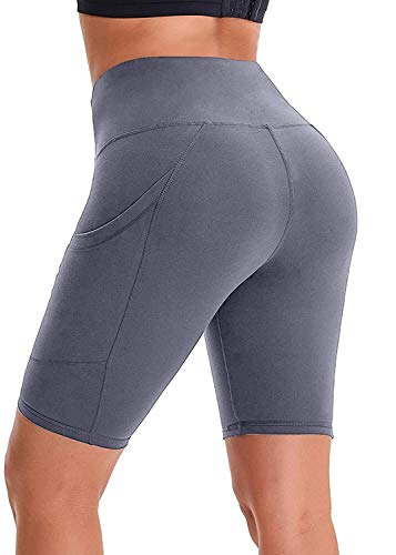 ZHANGYY Mujeres Deportes Leggings Delgados Yoga Fitness Pantalones Cortos Pantalones Deportivos Estiramiento Entrenamiento Gasa Costura Pantalones levantadores de glúteos Traje Pantalones