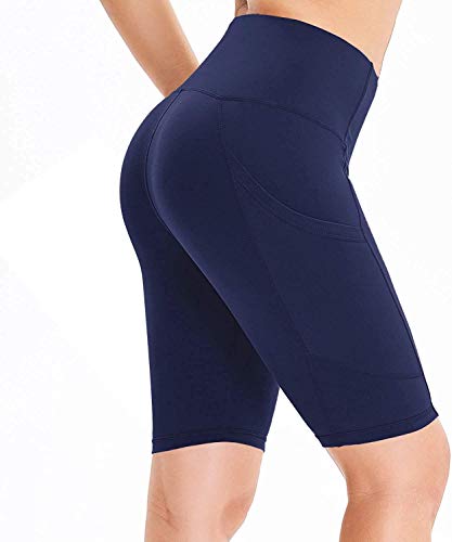 ZHANGYY Mujeres Deportes Leggings Delgados Yoga Fitness Pantalones Cortos Pantalones Deportivos Estiramiento Entrenamiento Gasa Costura Pantalones levantadores de glúteos Traje Pantalones