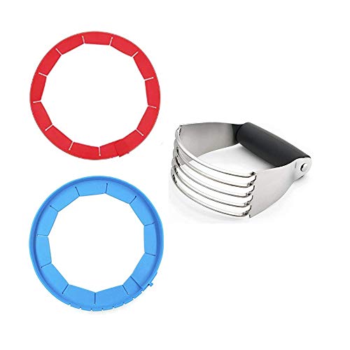 ZOO'S Pie Crosta Protector Shield Pellicola regolabile FDA Grado di sicurezza alimentare Copertura a buccia per torta Protettore per torta durevole e riutilizzabile in silicone