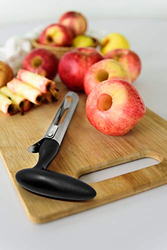 Zulay Kitchen Prima de Apple Corer - fácil de Usar y Durable de Apple Corer removedor de Peras, Bell Peppers, Fuji, honeycrisp, Gala y Pink Lady Manzanas - Acero Inoxidable Mejores Gadgets de Cocina