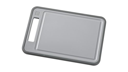 Zwilling Tabla de Cortar 35115–100–0, de plástico, Gris, 29 x 20 x 1,3 cm, plástico, Gris, 29 x 20 x 1.3 cm