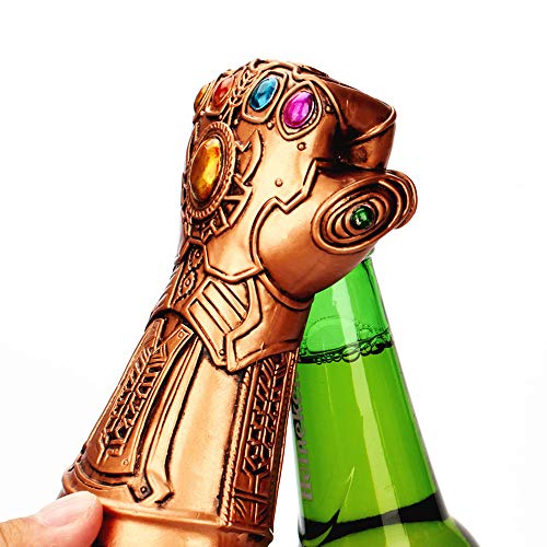 ZYER Guante Abridor de Botellas de Cerveza, Abridor de Botellas Thanos, Thanos Guante Abridor de Tapas de Botellas de Vino de Cerveza, Herramienta de Cocina