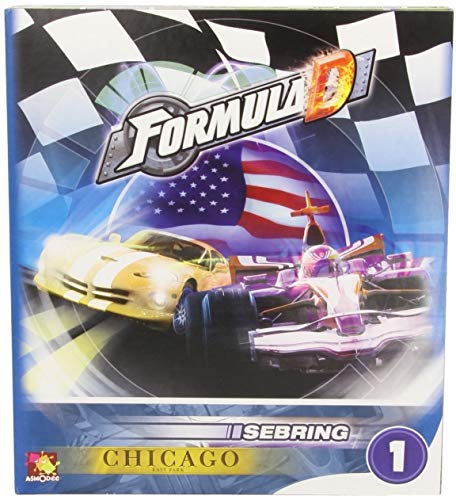 Zygomatic- Cars Formula d: Circuito 1: Sebring - Chicago - Varios Idiomas, Color (Asmodee FOR02ML)