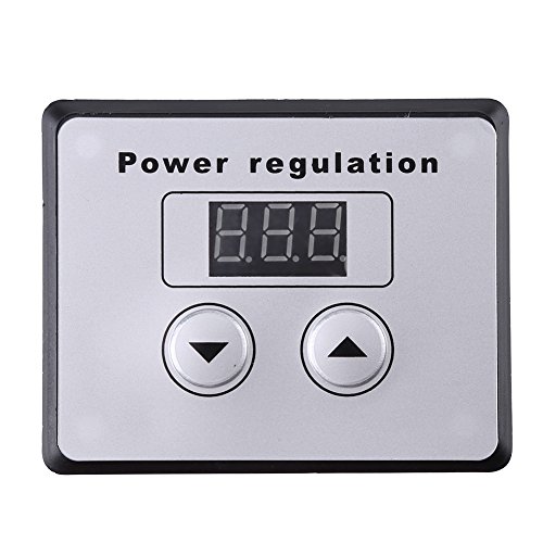 10000W SCR Regulador de Voltaje Digital Módulo de Controlador de SCR AC 220V 80A