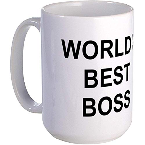 330ML CafePress Original World 's Best Boss Large Coffe Mug Coffee Mug, Large White Coffee Cup