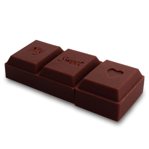 818-Shop No11800070016 - Memoria USB 2.0 de 16 GB, diseño Chocolate