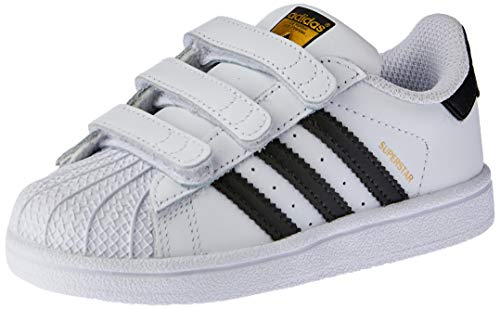 adidas Superstar CF, Zapatillas Unisex Niños, Blanco (Footwear White/Core Black/Footwear White 0), 25 EU