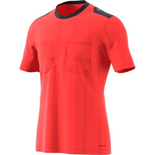 adidas UCL Ref JSY Camiseta Arbitraje UEFA Champions League, Hombre, Rojo (Rojbri/Rojbri), XL