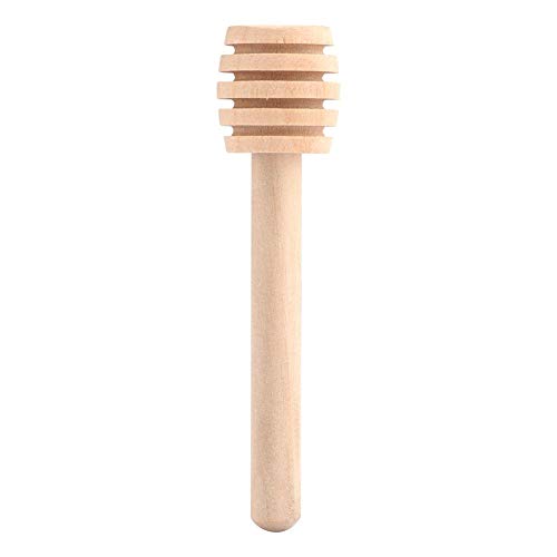 Aigend Cuchara de Miel - 50Pcs / Set Mini 8cm de Madera Cuchara de Miel Sticks de Miel Tarro de Dosificación